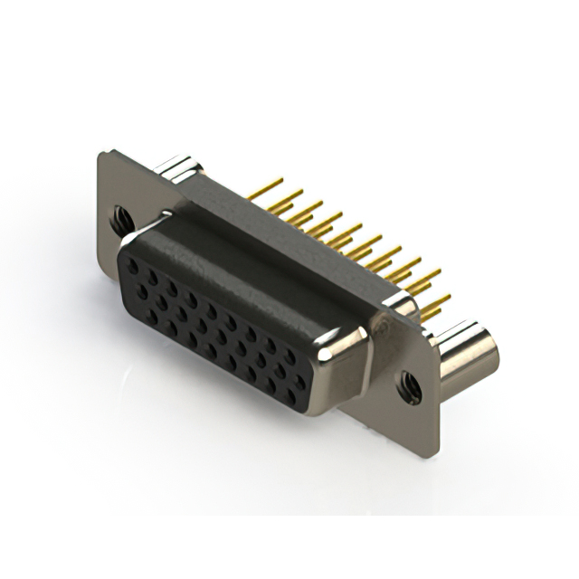 CONN D-SUB HD RCPT 26P VERT SLDR