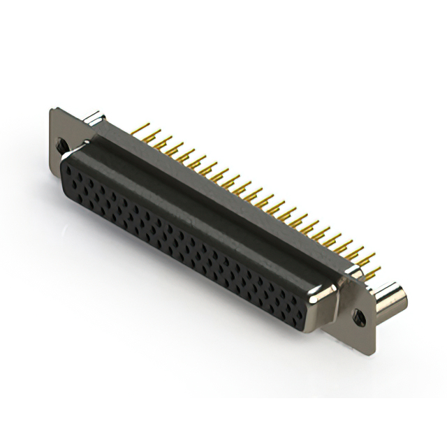 CONN D-SUB HD RCPT 62P VERT SLDR
