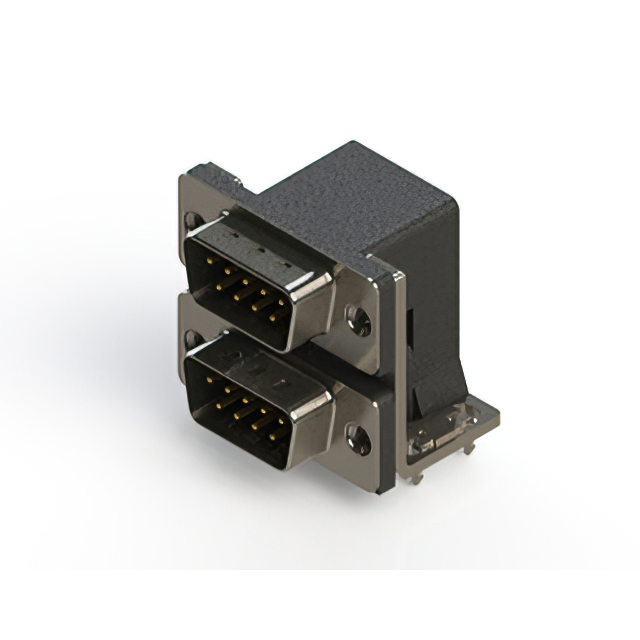 CONN D-SUB PLUG 9POS R/A SLDR