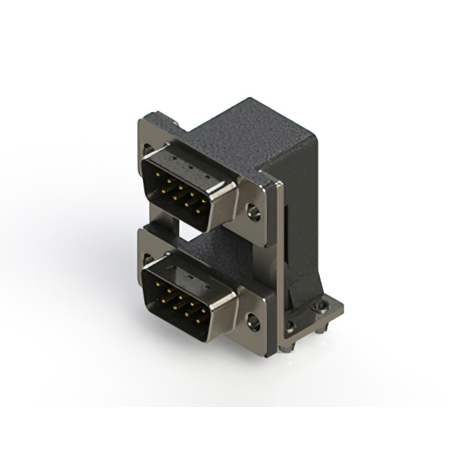 CONN D-SUB PLUG 9POS R/A SLDR