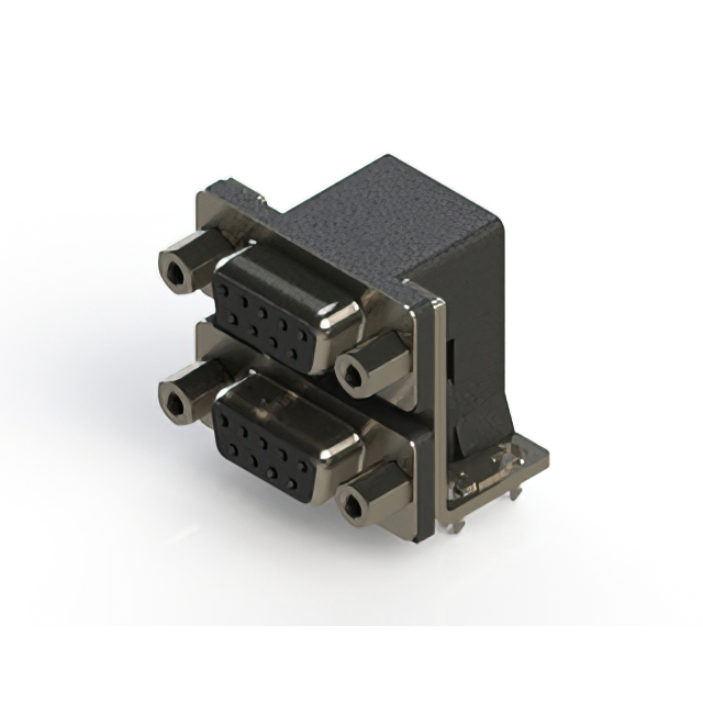 CONN D-SUB RCPT 9POS R/A SLDR