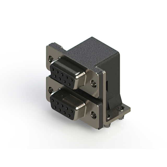 CONN D-SUB RCPT 9POS R/A SLDR