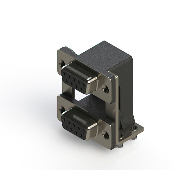 CONN D-SUB RCPT 9POS R/A SLDR