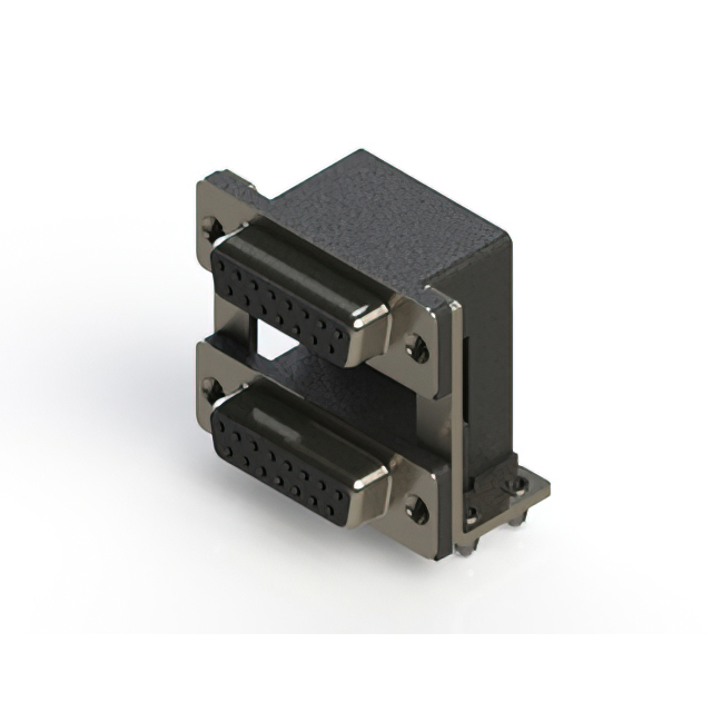 CONN D-SUB RCPT 15POS R/A SLDR