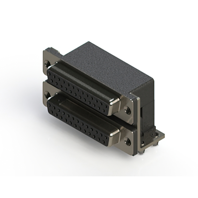 CONN D-SUB RCPT 25POS R/A SLDR