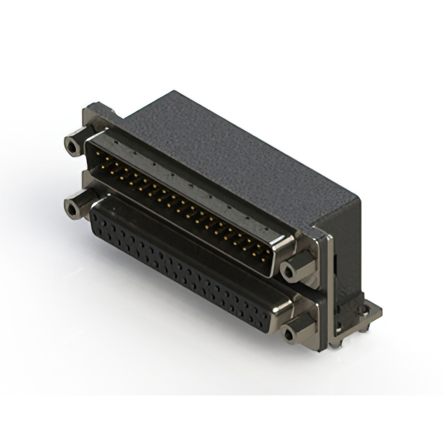 CONN D-SUB PLG/RCPT 37P R/A SLDR