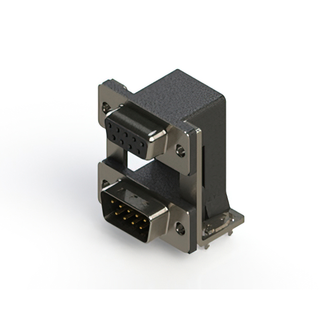 CONN D-SUB RCPT/PLUG 9P R/A SLDR