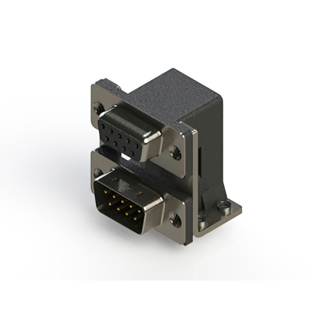 CONN D-SUB RCPT/PLUG 9P R/A SLDR