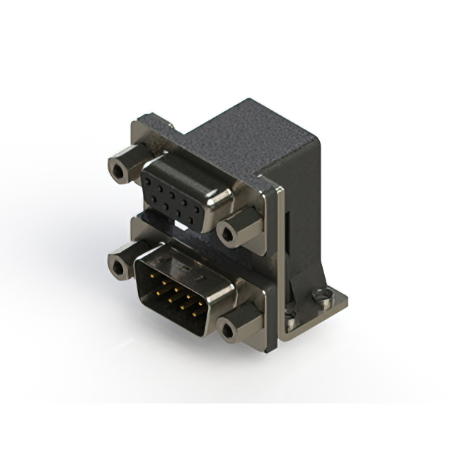 CONN D-SUB RCPT/PLUG 9P R/A SLDR