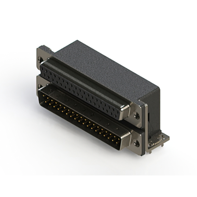 CONN D-SUB RCPT/PLG 37P R/A SLDR