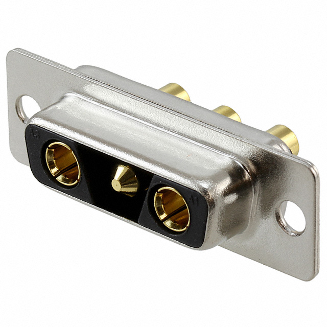 CONN D-SUB RCPT 3POS PNL MT SLDR