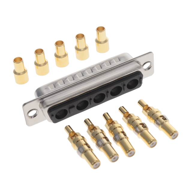 CONN D-SUB PLUG 5POS PNL MNT