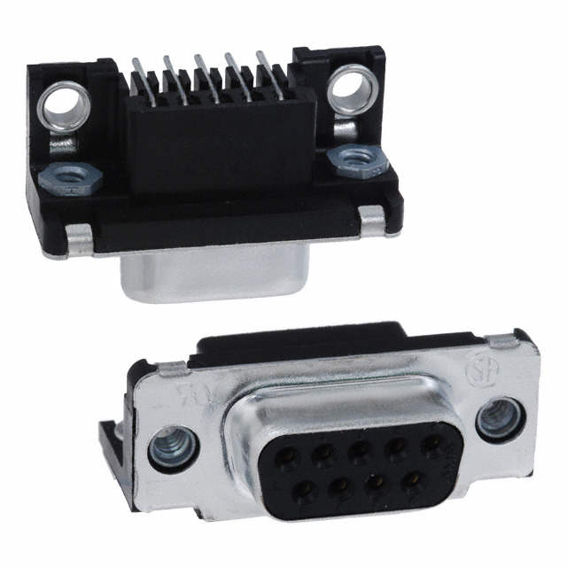 CONN D-SUB RCPT 9POS R/A SOLDER