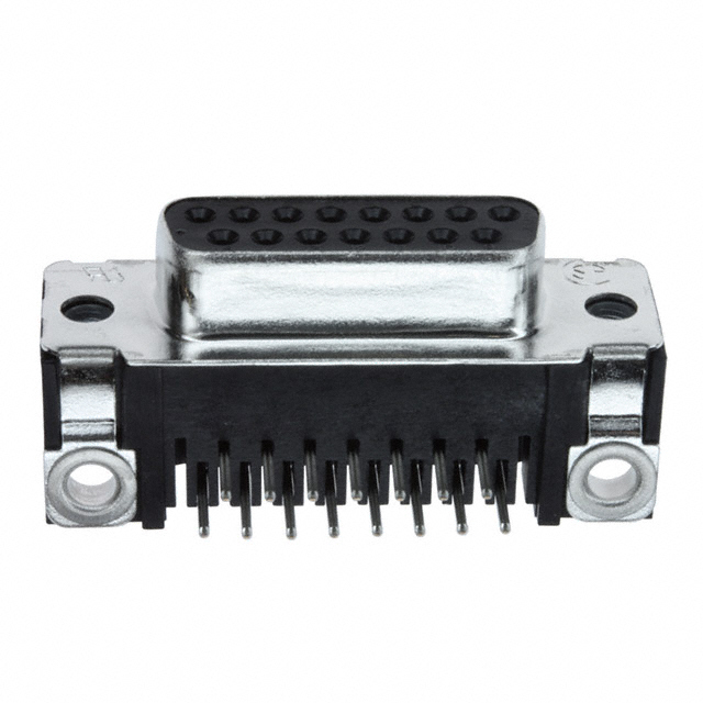 CONN D-SUB RCPT 15POS R/A SOLDER
