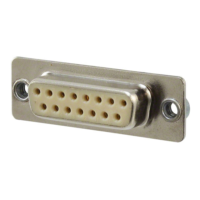 CONN D-SUB RCPT 15P PNL MNT SLDR