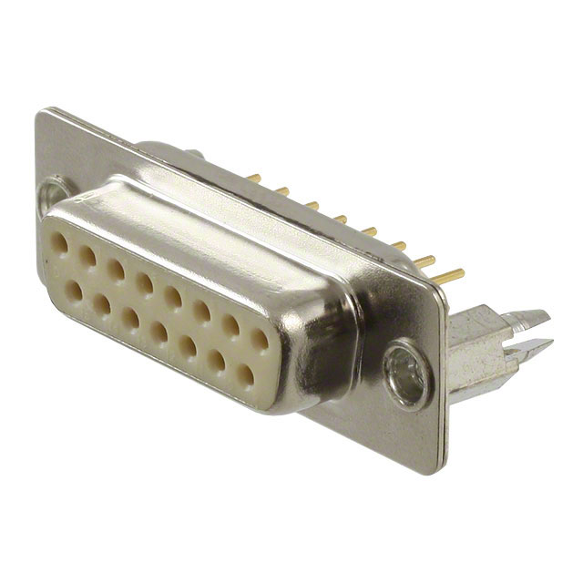 CONN D-SUB RCPT 15P PNL MNT SLDR