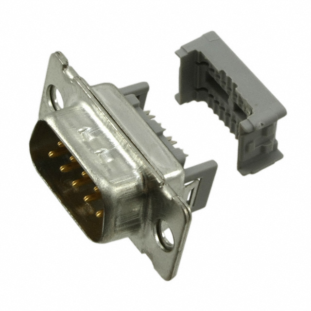 CONN D-SUB PLUG 9POS PNL MNT IDC
