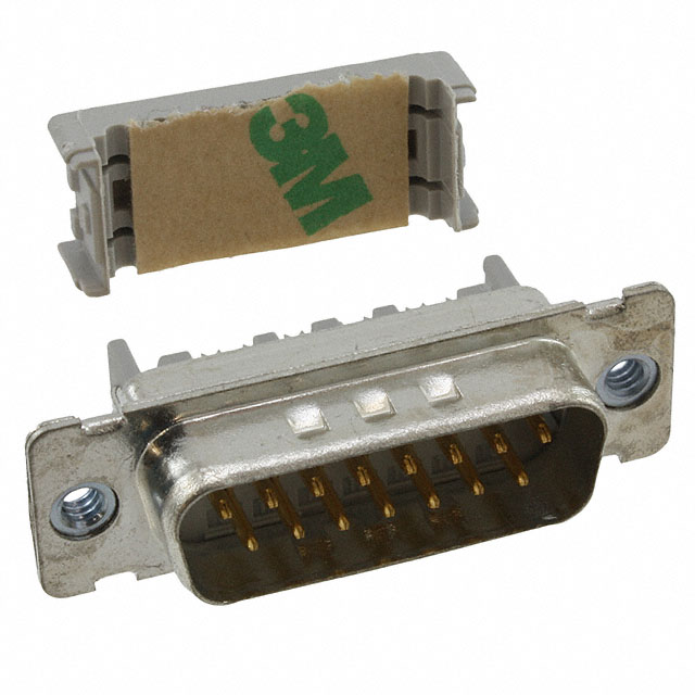CONN D-SUB PLG 15POS PNL MNT IDC