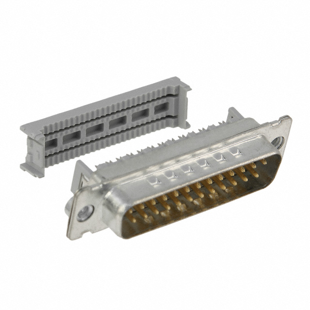 CONN D-SUB PLG 25POS PNL MNT IDC