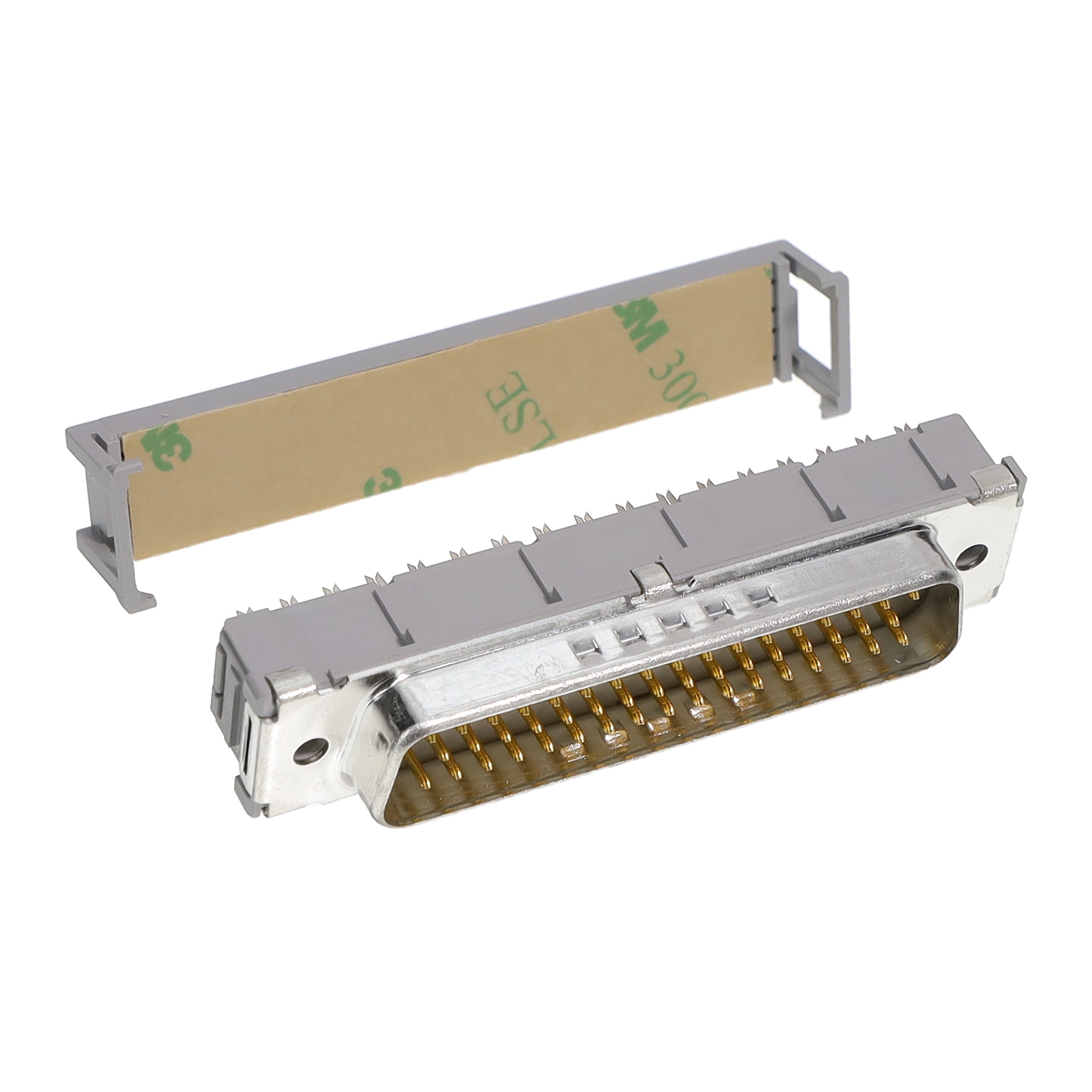 CONN D-SUB PLG 50POS PNL MNT IDC