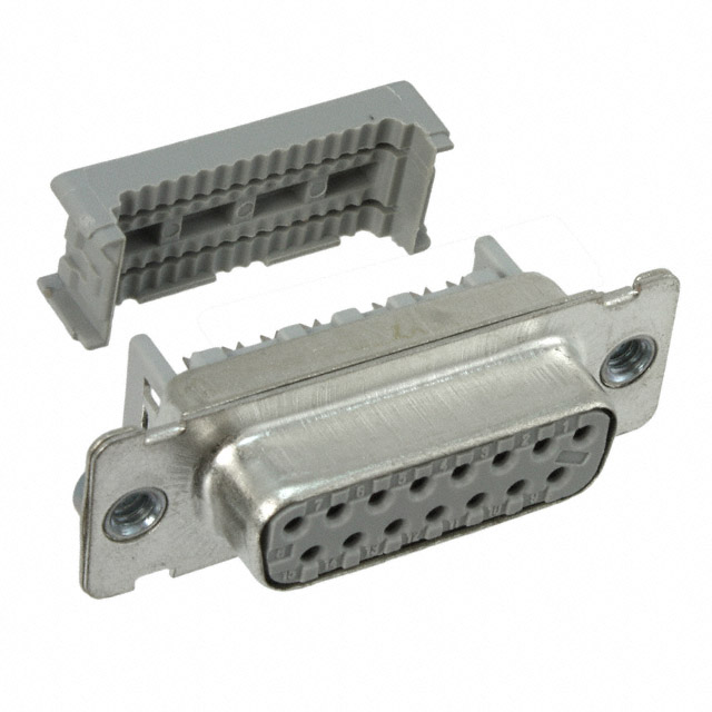 CONN D-SUB RCPT 15POS PNL MT IDC