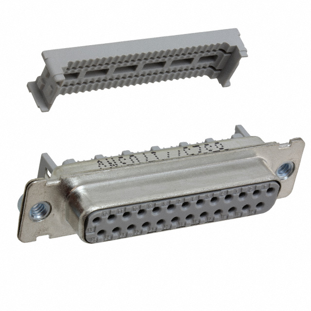 CONN D-SUB RCPT 25POS PNL MT IDC