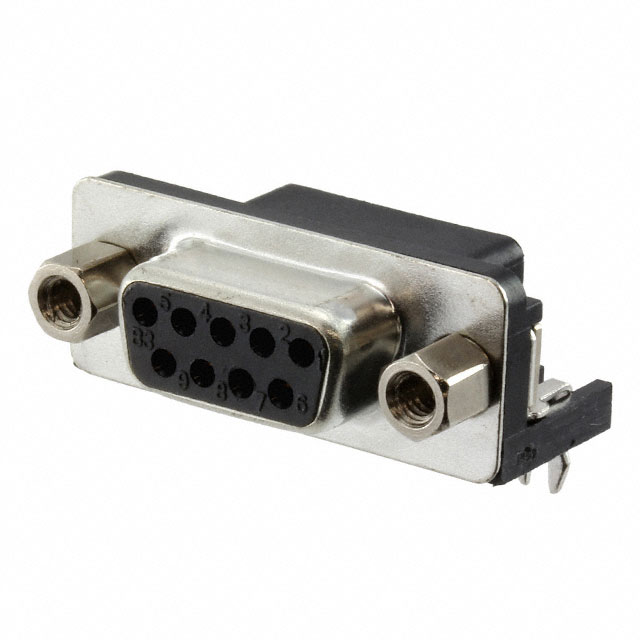 CONN D-SUB RCPT 9POS R/A SOLDER