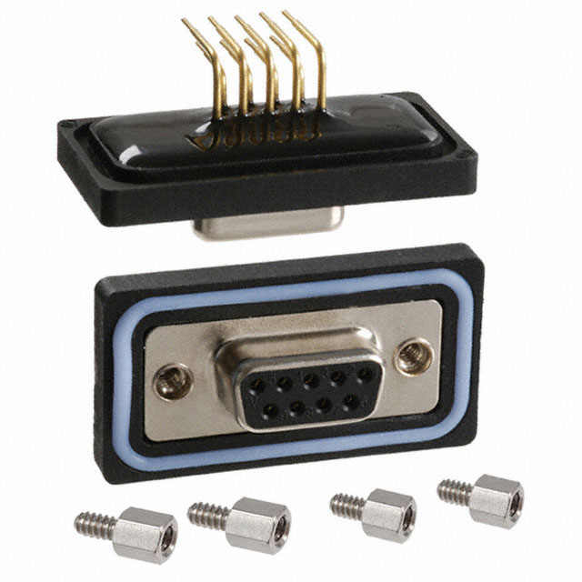 CONN D-SUB RCPT 9POS R/A SOLDER
