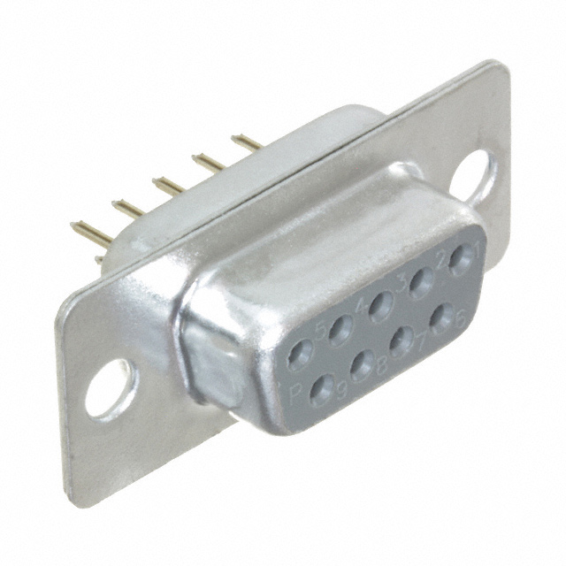 CONN D-SUB RCPT 9POS VERT SOLDER