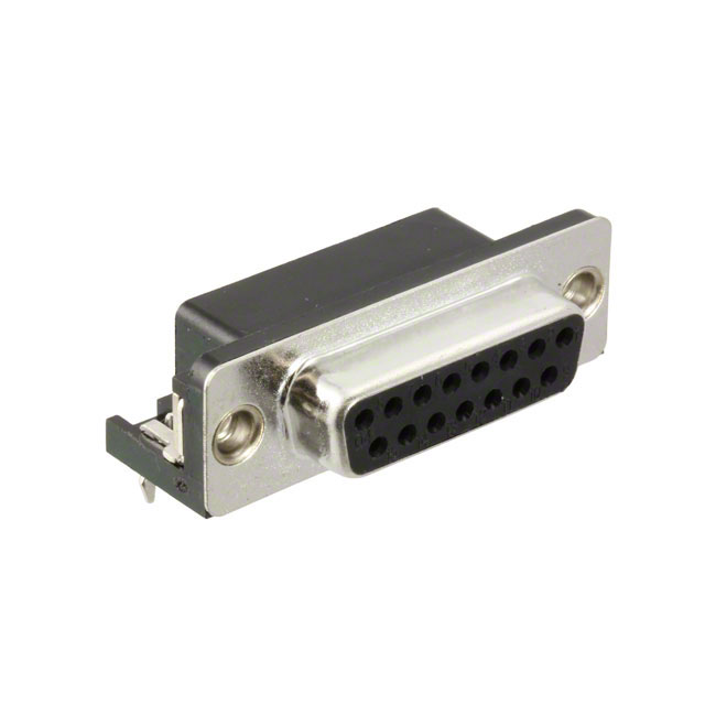 CONN D-SUB RCPT 15POS R/A SOLDER