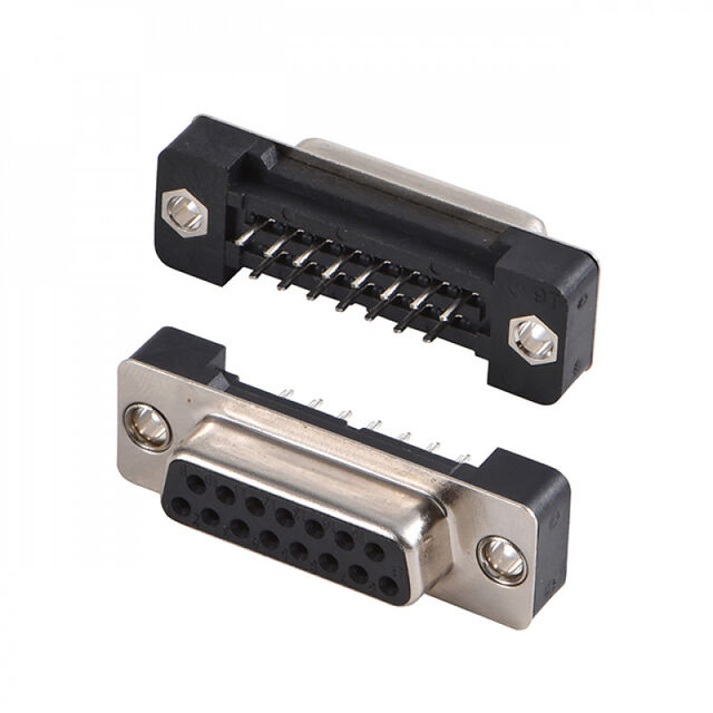 CONN D-SUB RCPT 15POS VERT SLDR