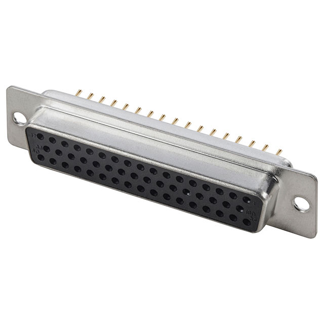 CONN D-SUB RCPT 50POS VERT SLDR