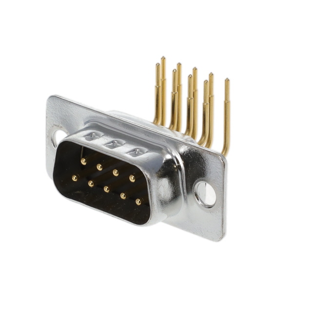 CONN D-SUB PLUG 9POS R/A SOLDER