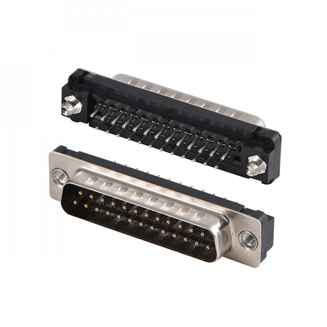 CONN D-SUB PLUG 25POS VERT SLDR
