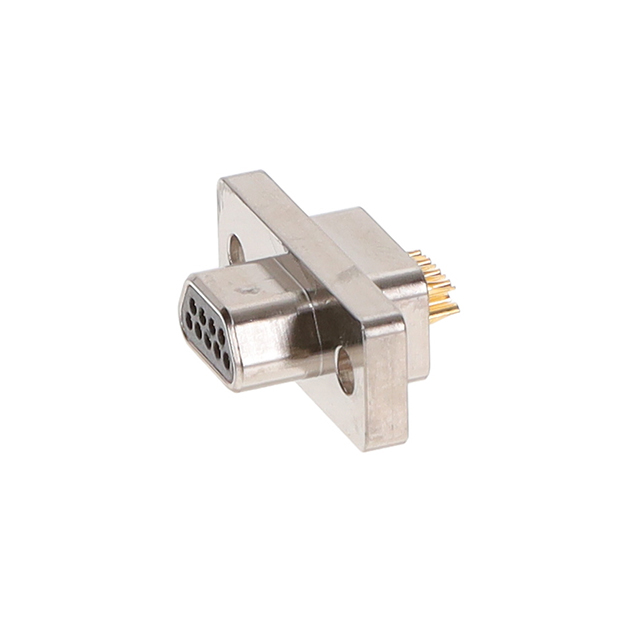 CONN MICRO-D PLUG 9POS SLDR CUP