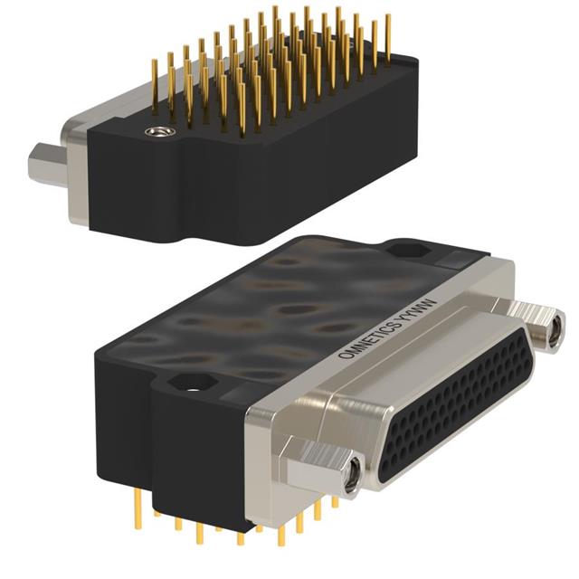 CONN MICRO-D PLUG 51POS R/A SLDR