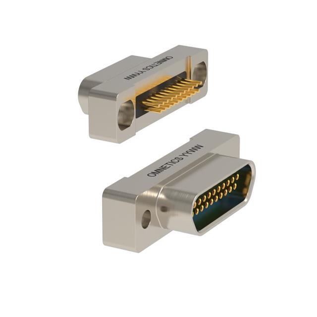 CONN MICRO-D RCPT 21P VERT SLDR