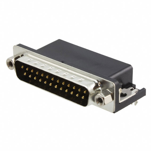 CONN D-SUB PLUG 25POS R/A SOLDER