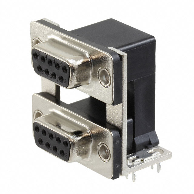 CONN D-SUB RCPT 9POS R/A SLDR