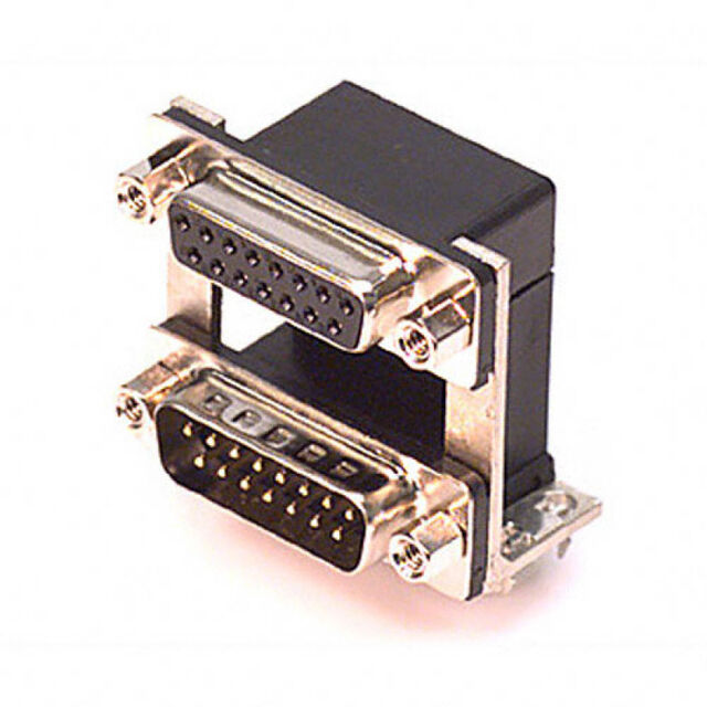 CONN D-SUB RCPT 15POS R/A SLDR