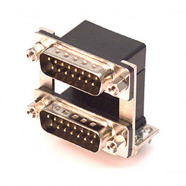 CONN D-SUB PLUG 15POS R/A SLDR