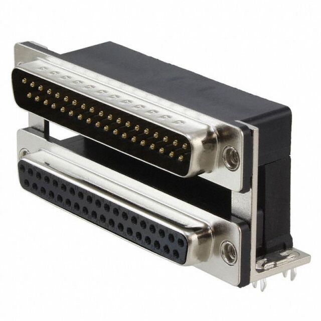 CONN D-SUB RCPT 37POS R/A SLDR