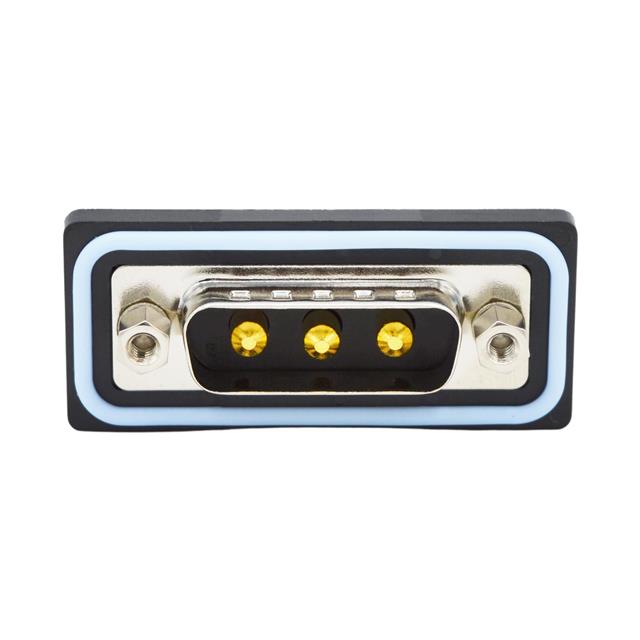 CONN D-SUB PLUG 3POS R/A SOLDER