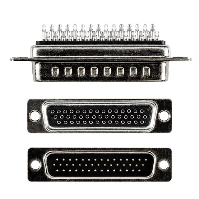 CONN D-SUB HD PLG 44POS SLDR CUP