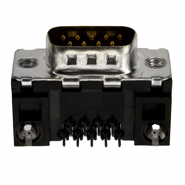 CONN D-SUB PLUG 9POS R/A SOLDER