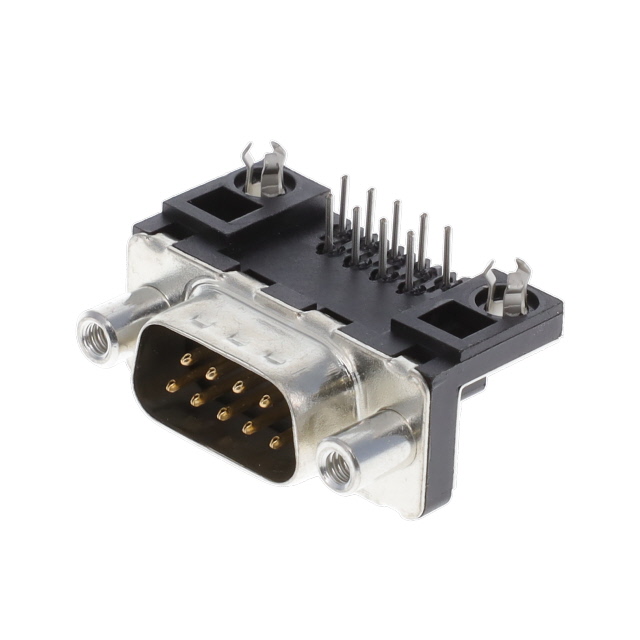 CONN D-SUB PLUG 9POS R/A SOLDER