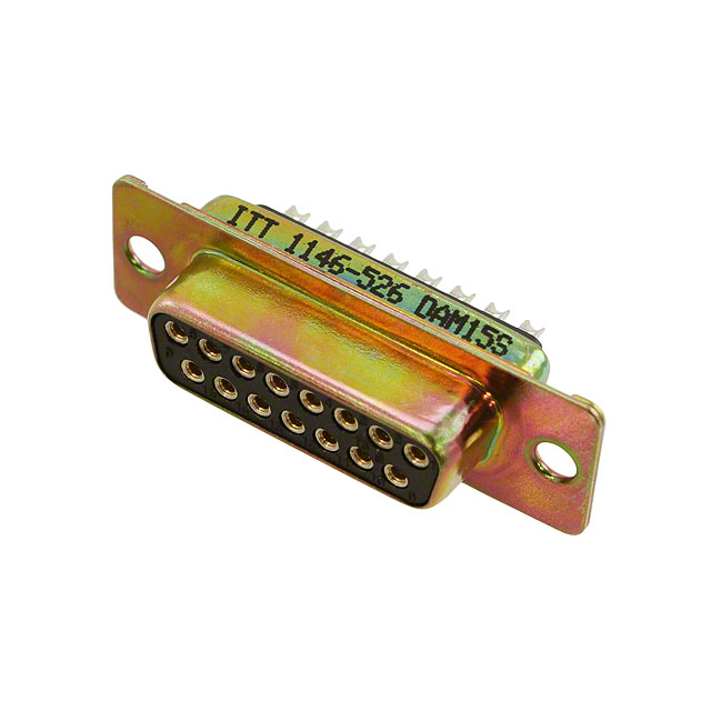 CONN D-SUB RCPT 15POS PNL MNT
