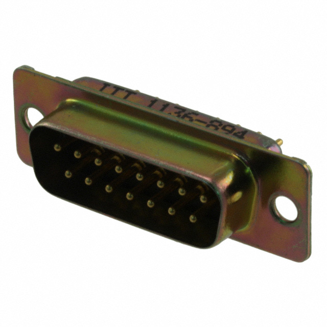 CONN D-SUB PLG 15POS PNL MT SLDR