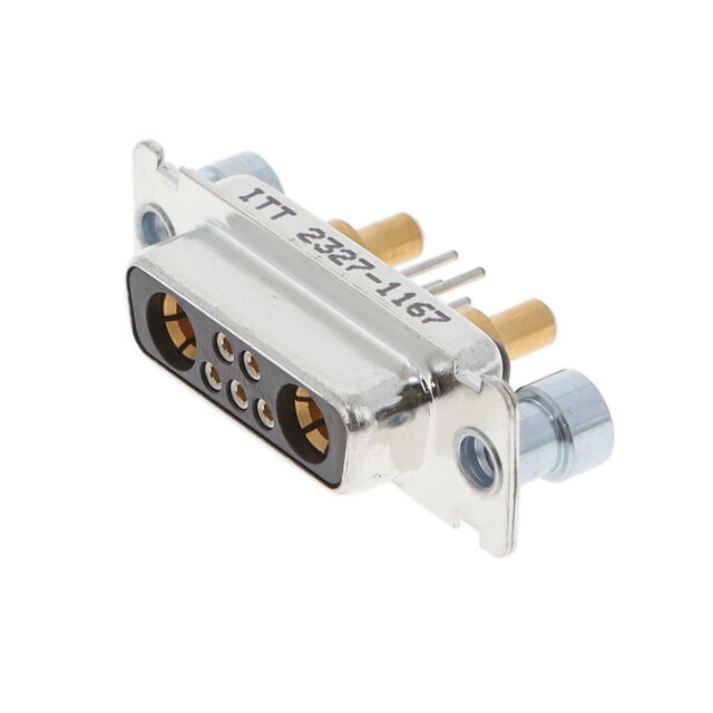 CONN D-SUB RCPT 7POS PNL MT SLDR