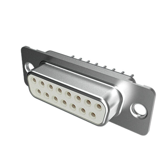 CONN D-SUB RCPT 15POS VERT SLDR